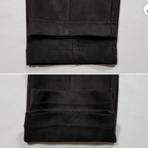 CALVIN KLEIN Madison Faux Suede Leggings 6705E1M - Picture 3 of 11